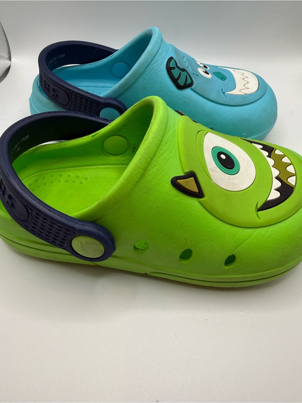 Monsters inc- Mike and Sully clog style shoes - Picture 3 of 10